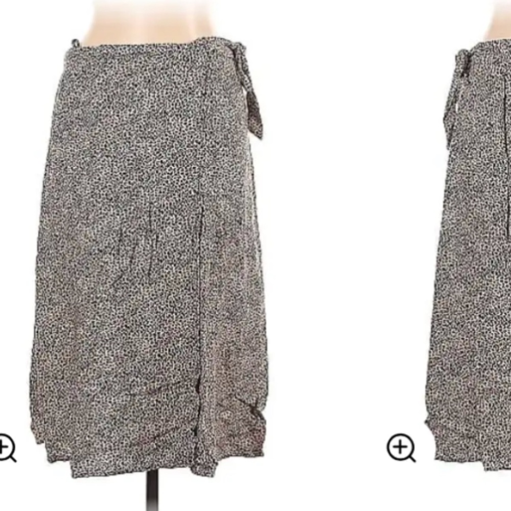 Urban Romantics - Cheetah Wrap Skirt